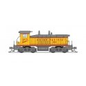 EMD NW2 - Standard DC - Stealth -- Union Pacific 1078 (Armour Yellow, gray, red, Streamliner Slogan), N, Broadway Limited Import