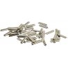 Nickel-Silver Rail Joiners -- Code 83 pkg(50), All Scales, Micro Engineering 26083