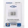E-Z Track(R) Accessories -- Rail Joiners pkg(36), HO, Bachmann Industries 44499