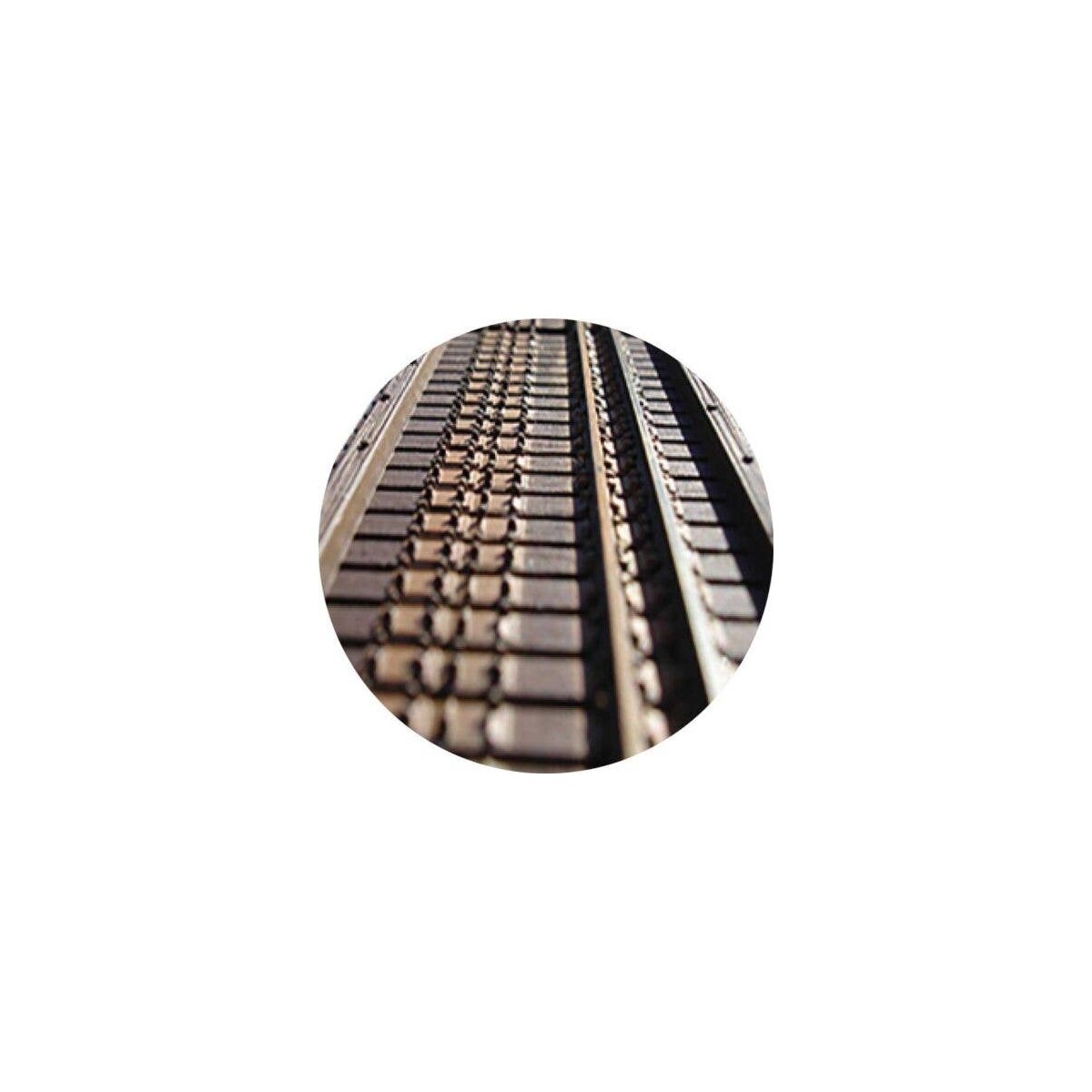 25` Bridge Tie Sections -- Eight Sections & Four 25` Stringers for Code 83 with Code 70 Guard Rai, HO, Central Valley 19008