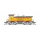 EMD SW7 - Standard DC - Stealth -- Union Pacific 1821 (Armour Yellow, gray, red, silver), N, Broadway Limited Imports 9391
