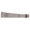Code 75 Streamline Large Radius Turnout -- Right Hand, Electrofrog, HO, Peco SLE188