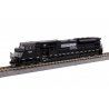 EMD SD80MAC - Standard DC -- Norfolk Southern 7227 (black, white, Dashed Sill Stripe), N, Kato USA Inc 1765518