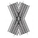 FasTrack(TM) Track w/Roadbed - 3-Rail -- 45-Degree Crossing, O, Lionel 612051