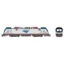 Siemens ACS-64 Electric - DCC and WOWSound(R) -- Amtrak 600 David L. Gunn (silver, blue, gray, red), HO, Bachmann Industries 674