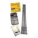 CVT Curvable Switch Kit -- Code 83 8 Left, HO, Central Valley 2881