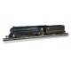 Streamlined Class K4 4-6-2 Pacific - Sound and DCC -- Pennsylvania Railroad 1120 (black, yellow, red), N, Bachmann Industries 53