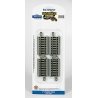 Straight Track w/Nickel Silver Rail & Gray Roadbed - E-Z Track(R) -- 3′ 7.6cm pkg(4), HO, Bachmann Industries 44512