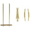 Turnout Parts Kit -- For 6 Code 83 Turnouts, HO, Micro Engineering 80316