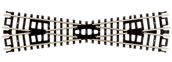 Crossings w/Black Ties -- 15 Degrees, N, Atlas Model Railroad Co. 2564