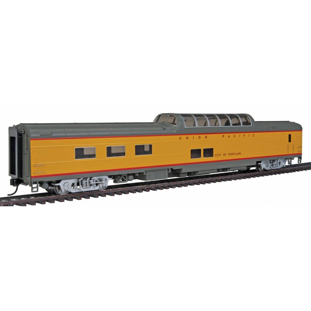 85′ ACF Dome Diner - Lighted - Union Pacific(R) Heritage Series -- City of Portland Early w/printed name, number decals, HO, W