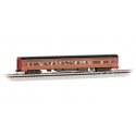 85′ Smooth-Side Coach with Interior Lighting - Ready to Run -- Pennsylvania Railroad 4296 (Fleet of Modernism, brown, Tuscan),