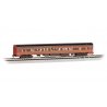 85′ Smooth-Side Coach with Interior Lighting - Ready to Run -- Pennsylvania Railroad 4296 (Fleet of Modernism, brown, Tuscan),