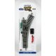 Remote-Control Turnout, Nickel Silver Rail with Gray Roadbed - E-Z Track(R) -- Right Hand, HO, Bachmann Industries 44562