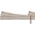 Code 83 Ladder Track System Turnout -- 5e Right-Hand Last Ladder, HO, Micro Engineering 14719