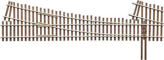 Code 83 Ladder Track System Turnout -- 5e Right-Hand Last Ladder, HO, Micro Engineering 14719