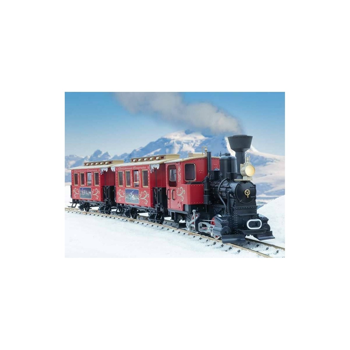 Christmas Train Starter Set - Standard DC, G, LGB 72308