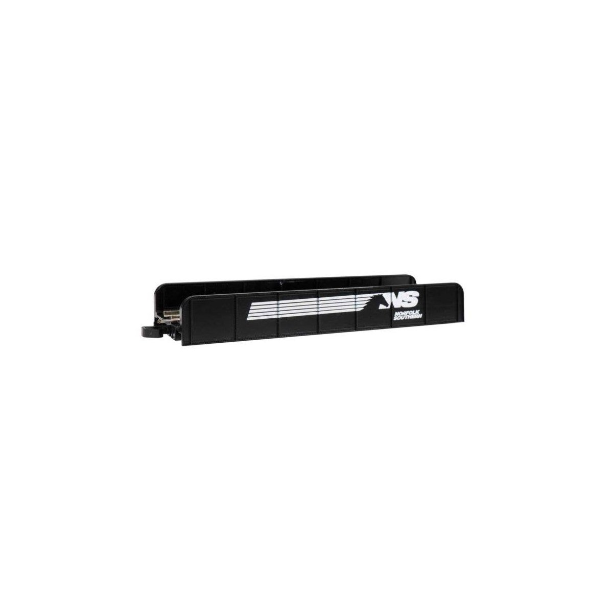 Girder Bridge w/Nickel Silver Rail - E-Z Track(R) -- Norfolk Southern (black, white, Horse He, N, Bachmann Industries 44655