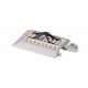 Hayes Bumper w/Nickel Silver Rail, Gray Roadbed, Concrete Ties - E-Z Track(R -- pkg(2), HO, Bachmann Industries 44791