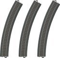 3-Rail C Track - My World -- Curved Sections pkg(3) 20-1/4′ 51.5cm Radius R3 30-Deg (12 Sections C, HO, Marklin, Inc 20330