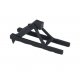 Track Bumper - Built-ups -- Dark Gray pkg(5), N, Walthers Cornerstone 2605