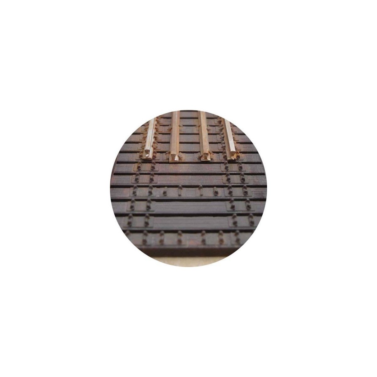 25` Bridge Tie Sections -- 8 Sections & 4 25` Stringers for Code 100 w/Skip Tie Code 83 Guard Rai, HO, Central Valley 19018