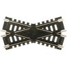 Custom-Line(R) Crossing - Code 100 -- 30-Degree, 4′ 10.2cm, Black Ties, HO, Atlas Model Railroad Co. 173