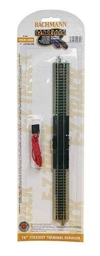 E-Z Track(R) Straight Terminal Rerailer w/Wire -- 10′ Long, N, Bachmann Industries 44820