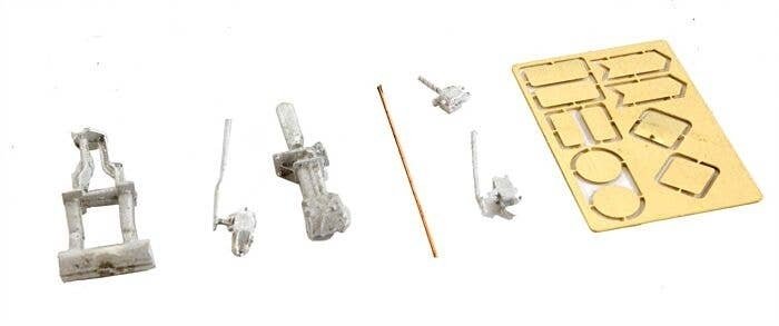 GRS Model 9B Switch Lock & Pettibone-Mulliken Switch Stand -- Cast-Metal Kit, HO, Details West 962