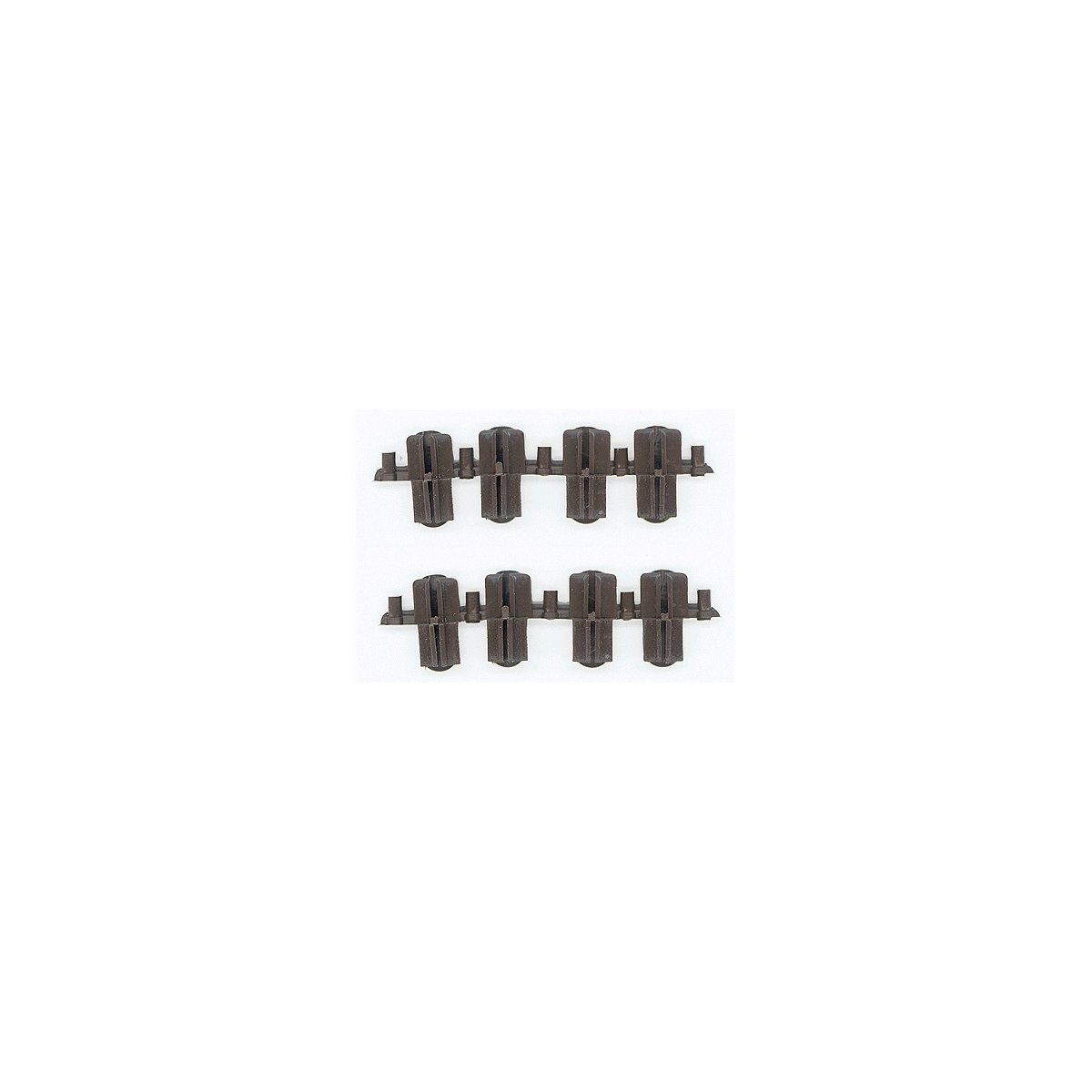 Plastic-Insulated Transition Rail Joiners pkg(8) -- Code 250 to 205, G, Micro Engineering 26007
