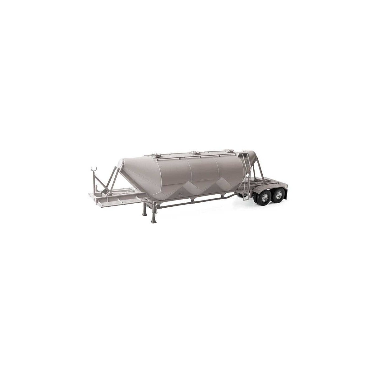 Dry Bulk Semi Trailer - Kit - Transload Facility -- Undecorated, HO, Walthers SceneMaster 2620