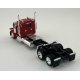 Peterbilt 589 2-Axle Day-Cab Semi Tractor - Assembled -- Red, HO, HO Logistics Replicas 589081