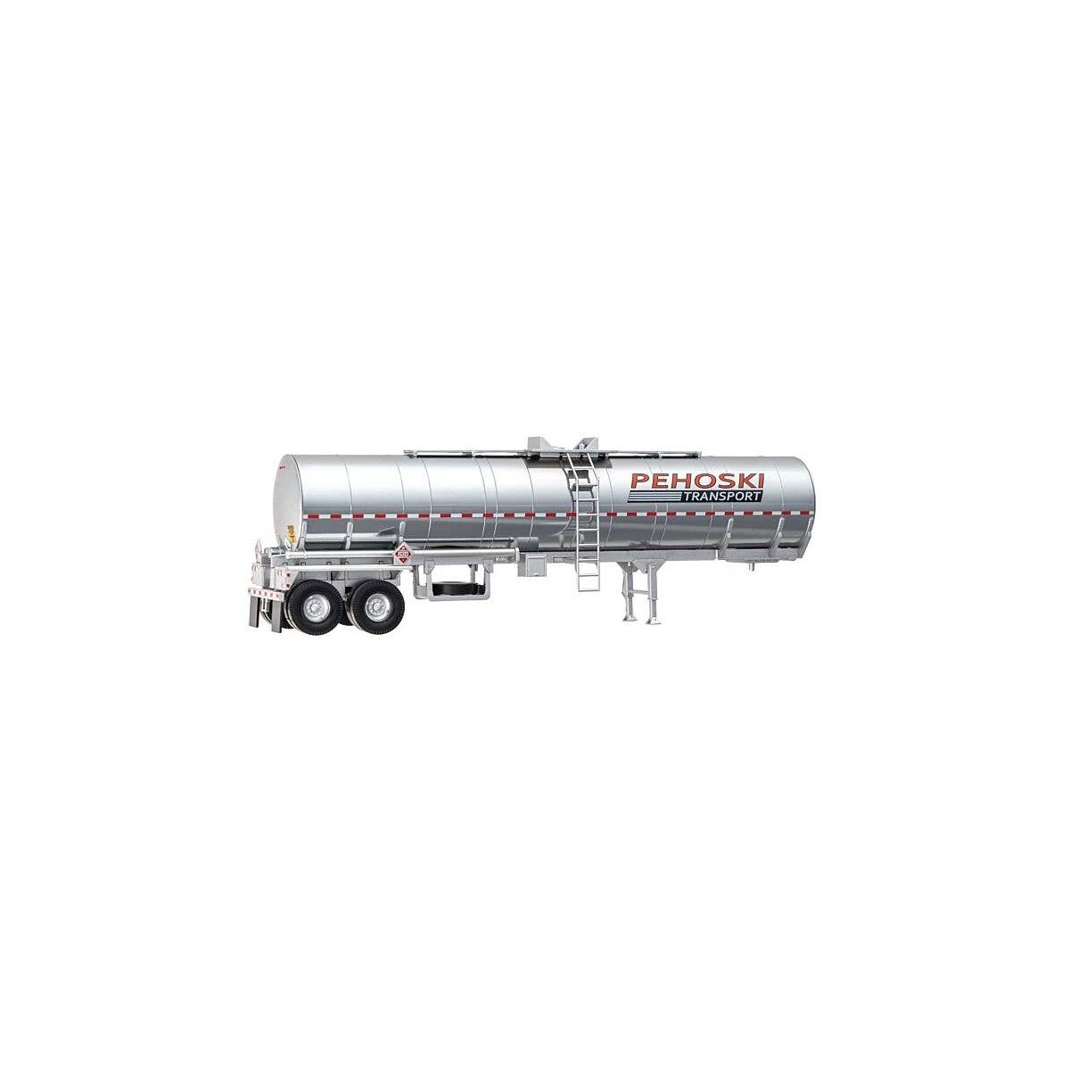 Chemical Tank Trailer - Assembled -- Pehoski Transport, HO, Walthers SceneMaster 12351