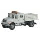International(R) 4900 Open Stake Bed Utility Truck - Assembled -- White w/Railroad Maintena, HO, Walthers SceneMaster 11894