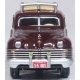 1942 Chrysler Town and Country Station Wagon - Assembled -- Regal Maroon Woody, HO, Oxford Diecast 87CB42001