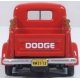1948 Dodge B-1B Pickup Truck - Assembled -- Red, HO, Oxford Diecast 87DP48001