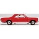 1963-1970 Chevrolet Corvair Coupe - Assembled -- Riverside Red, HO, Oxford Diecast 87CH63002