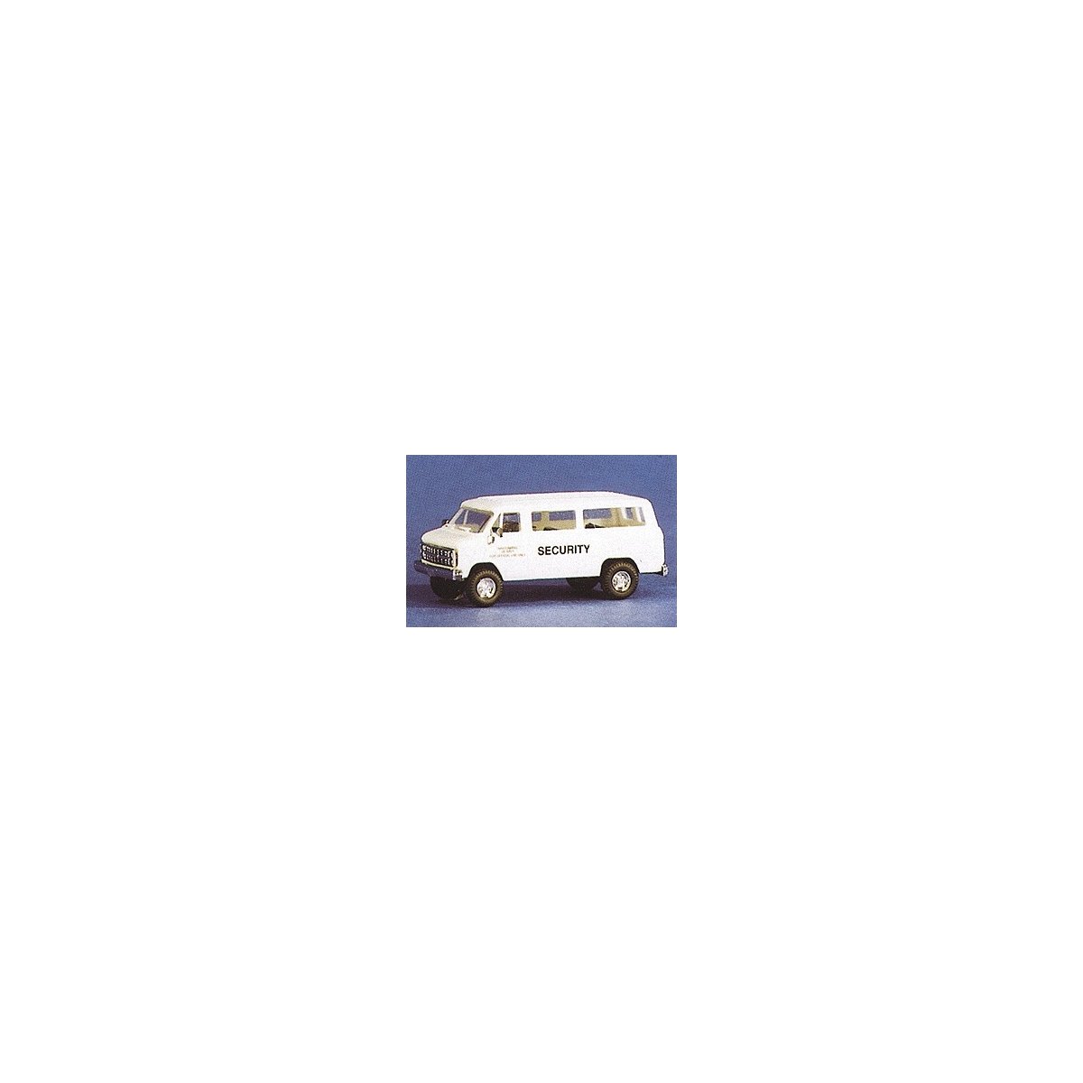 Military - United States Navy (Modern) - Light Trucks -- Chevrolet Personnel Van - Naval Consolidated Brig (white, `Security` Sl