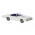 1975 Cadillac Eldorado Convertible - Assembled -- Top Down (white, Eagle Graphics), HO, Brekina Automodelle 19759