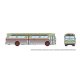 1959-1986 GM New Look/Fishbowl Bus - Deluxe Lighted - Assembled -- Ottawa OTC 6337 (beige, si, HO, Rapido Trains Inc 753156