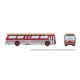 1959-1986 GM New Look/Fishbowl Bus - Deluxe Lighted - Assembled -- Toronto Transit Commission, HO, Rapido Trains Inc 751098