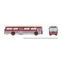 1959-1986 GM New Look/Fishbowl Bus - Deluxe Lighted - Assembled -- Toronto Transit Commission, HO, Rapido Trains Inc 751099