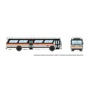1959-1986 GM New Look/Fishbowl Bus - Deluxe Lighted - Assembled -- Los Angeles SCRTD 1047 (wh, HO, Rapido Trains Inc 753141