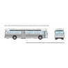 1959-1986 GM New Look/Fishbowl Bus - Deluxe Lighted - Assembled -- Painted, Unlettered (Trans, HO, Rapido Trains Inc 751037