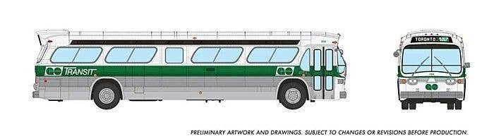 Mid-1960s - 1980s Suburban New Look Bus - Lighted - Assembled -- GO Transit 1014 (As-Delivere, HO, Rapido Trains Inc 753108