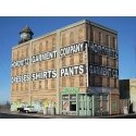Horowitz Garment Company -- Kit - 11 x 4-1/2′ 27.9 x 11.4cm, HO, Downtown Deco 1046
