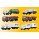 Mercedes-Benz & DAF Semi Tractor & Trailer Set - Kit -- 6 Different Tractor/Trailer Kits, Z, Kibri 36980