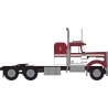 1970s Kenworth W900 Seminole Tractor w/36′ Sleeper Cab - Assembled -- Red, White, N, Trainworx Inc 49032