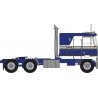 1970s Kenworth K100 Salem Tractor w/VIT Flat-Top Sleeper Cab - Assembled -- Blue, White, N, Trainworx Inc 41052