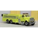 1978-1989 GMC Brigadier High-Hood Fire Tanker/Pumper - Resin Kit -- Unpainted, HO, Sylvan Scale Models V402